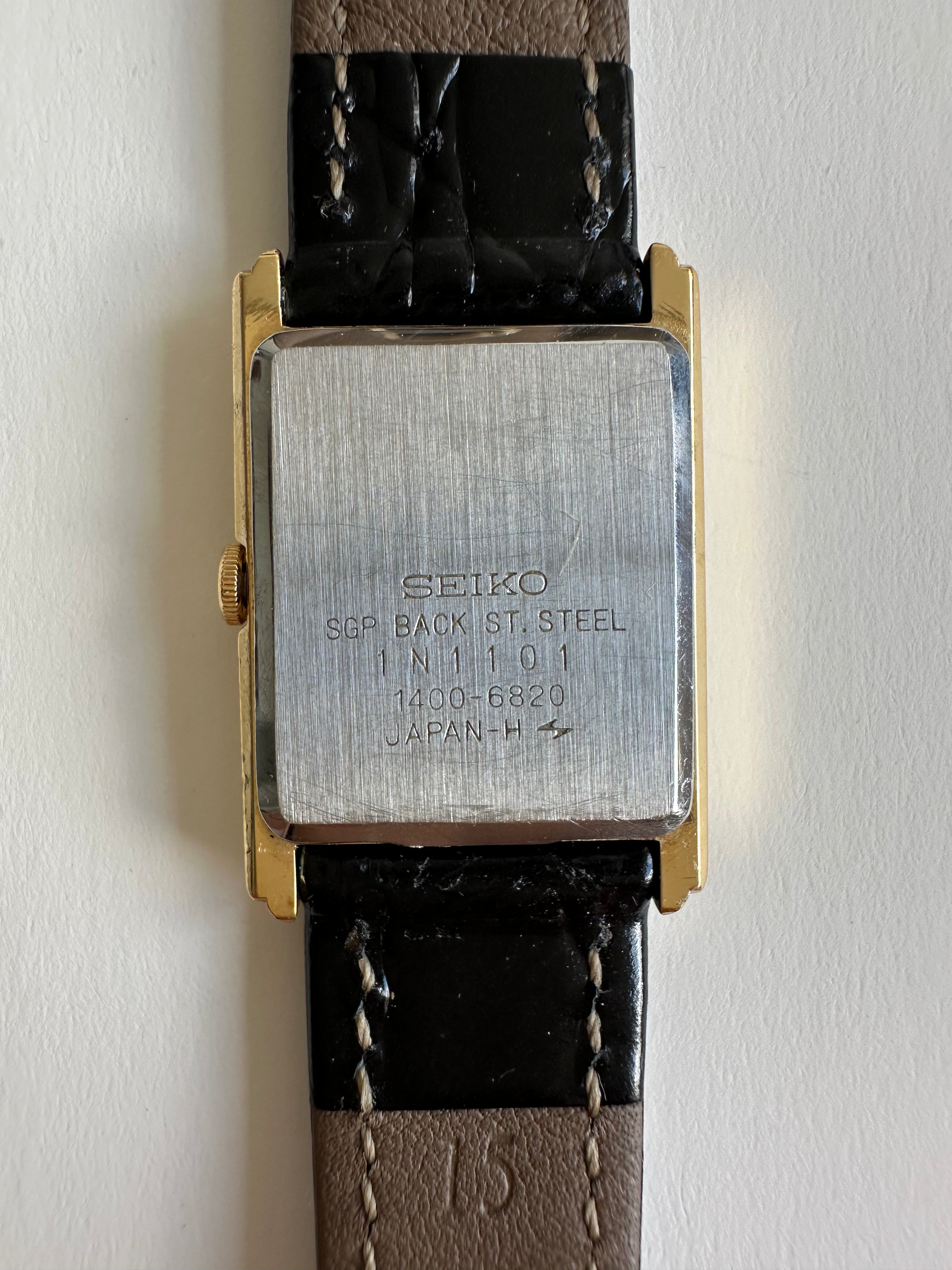 Vintage Seiko Tank Watch